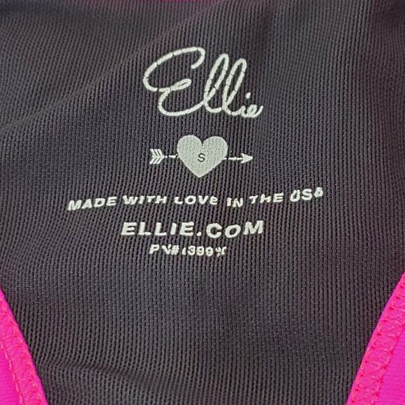 Ellie Activewear Tank Racerback Top Pink Blue Size Small - Picture 5 of 5